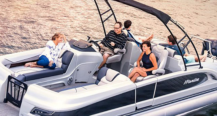 pontoon boat romantic getaway carefree boat club
